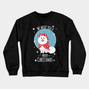 Christmas gift for Samoyed mom or Dad or samoyed lover t shirt Crewneck Sweatshirt